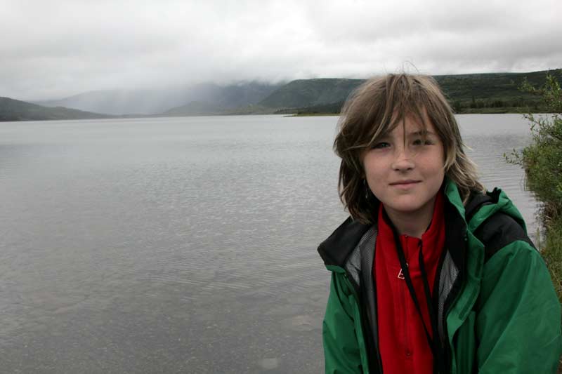 Zac at Wonder Lake