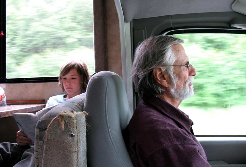 Driving back from Denali to Anchorage