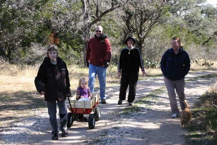 Group walking