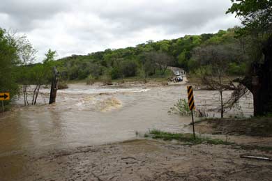 Hammett's Crossing Flood 3-27-07