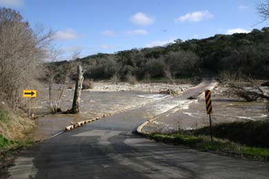 Flood at Hammett's Crossing 1-30-10