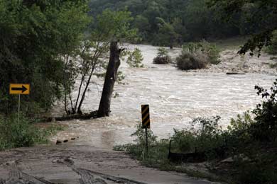 Hammett's Crossing flood 9-9-10