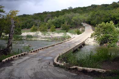 Hammett's Crossing after the rains - back to normal