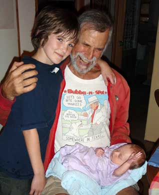 Zac, Lucy and Grampa