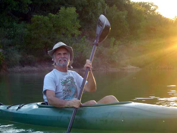 Ric with sun rays.