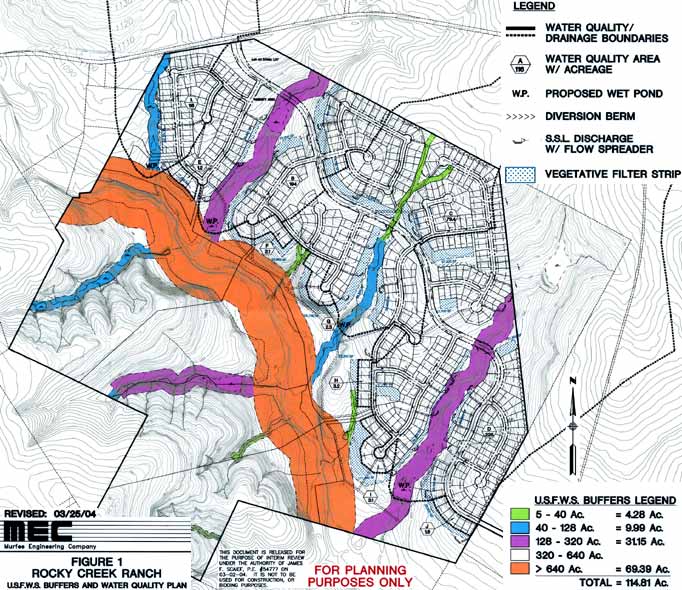 Rocky Creek Ranch plan for FWS compliance