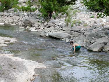 Rapids above Hammett'e Crossing 8/16/03